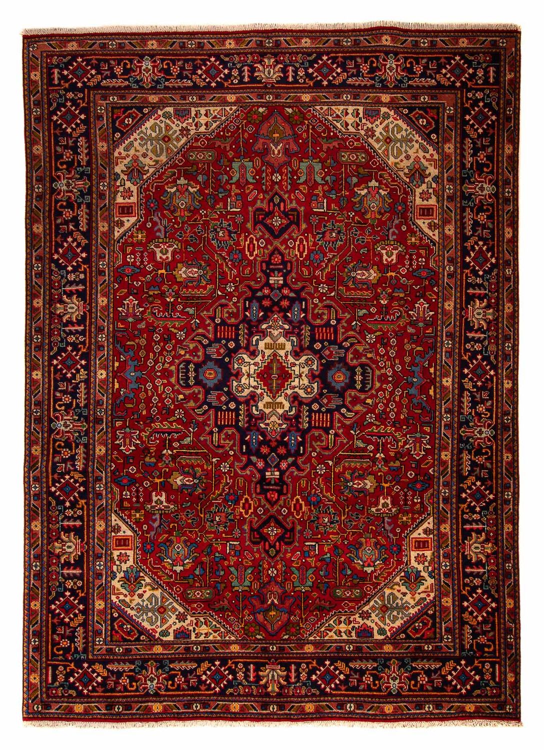 Perser Rug - Tabriz - 290 x 200 cm - dark red