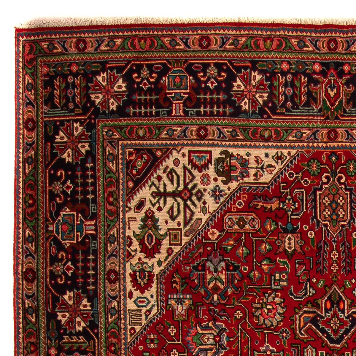 Perser Rug - Tabriz - 297 x 195 cm - dark red