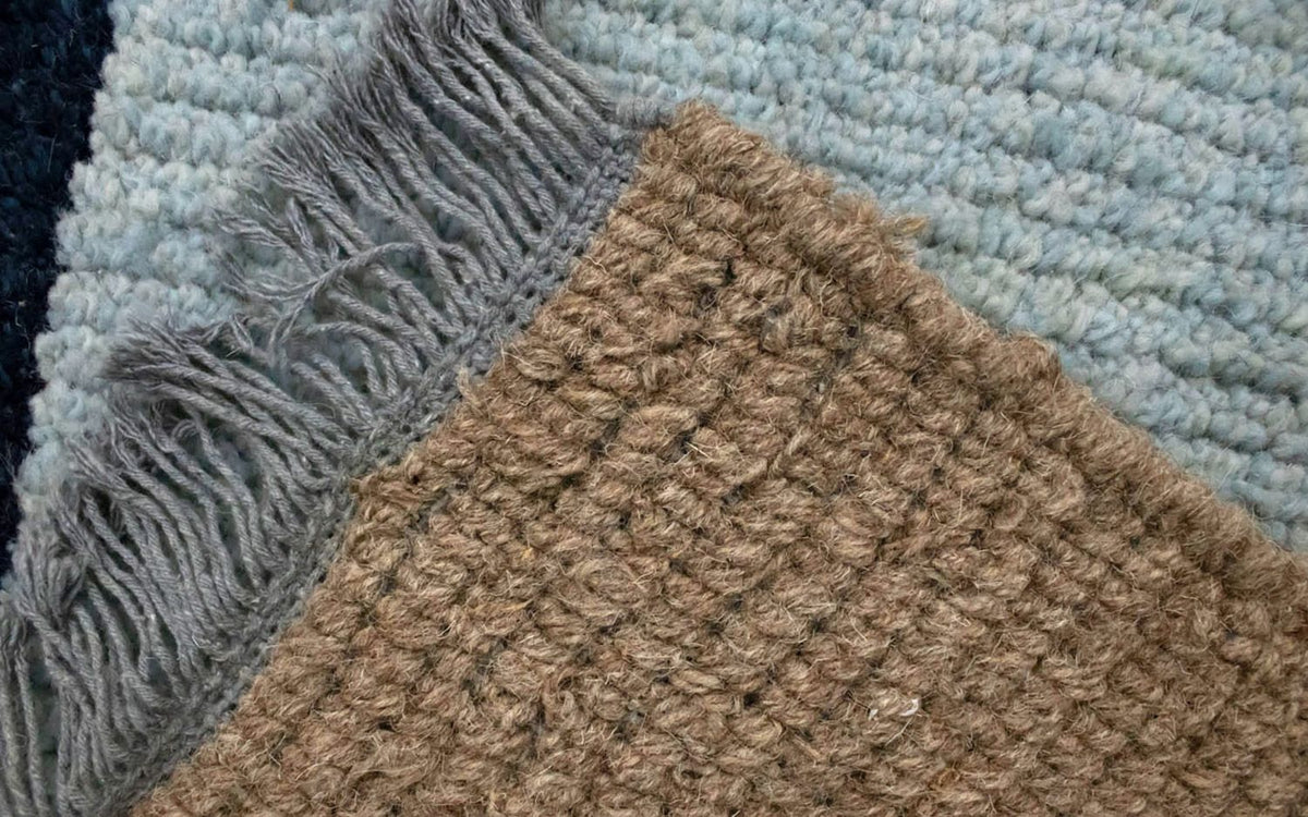 Nepal Rug - 140 x 70 cm - blue