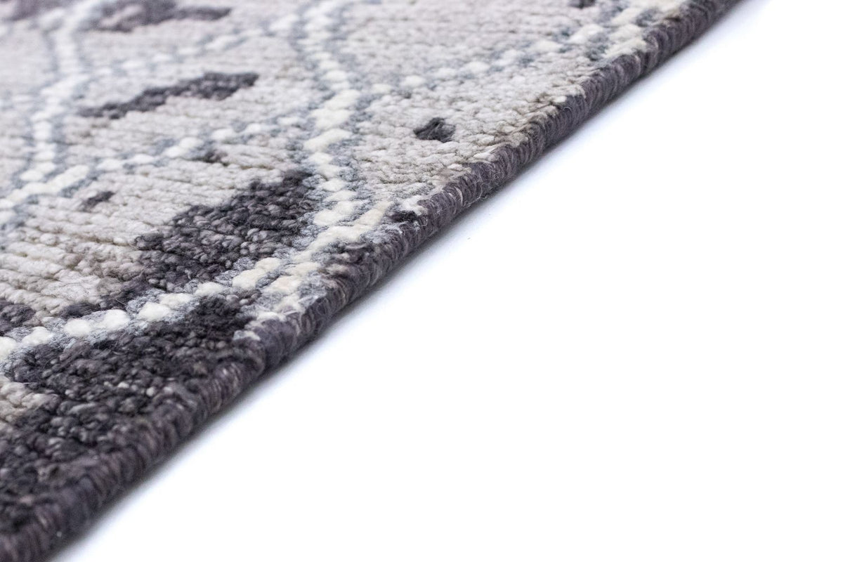 Designer Rug - 271 x 181 cm - silver