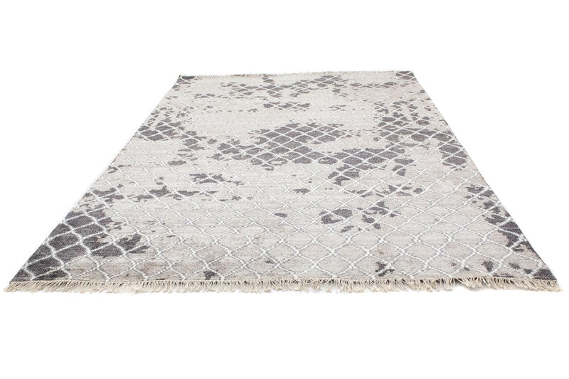 Designer Rug - 271 x 181 cm - silver