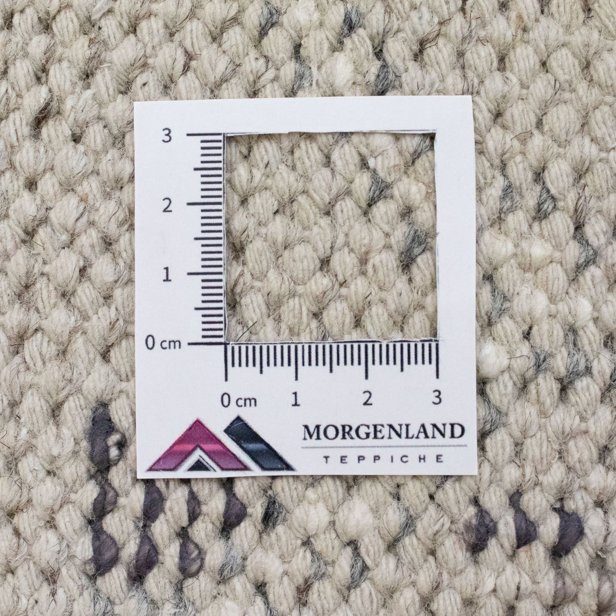 Designer Rug - 271 x 181 cm - silver