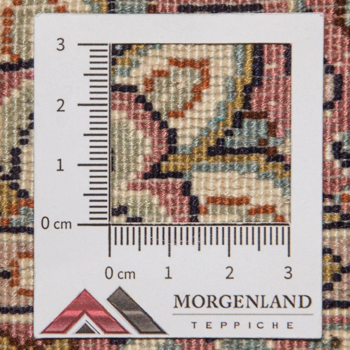 Runner Silk Rug - Kashmir Silk - 190 x 77 cm - beige