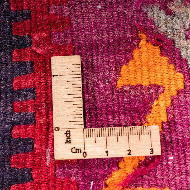 Runner Kelim Rug - Old - 375 x 140 cm - multicolored