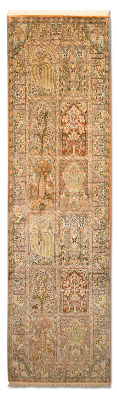 Kashmir Silk Rug 75x270cm - Oriental Rug