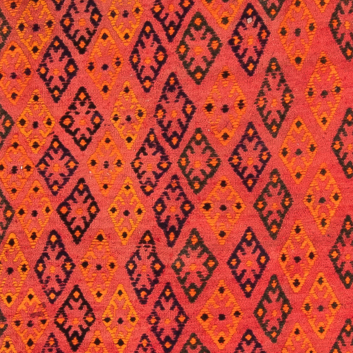 Runner Kelim Rug - Old - 330 x 135 cm - multicolored