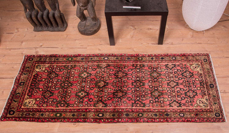 Runner Perser Rug - Nomadic - 189 x 70 cm - red