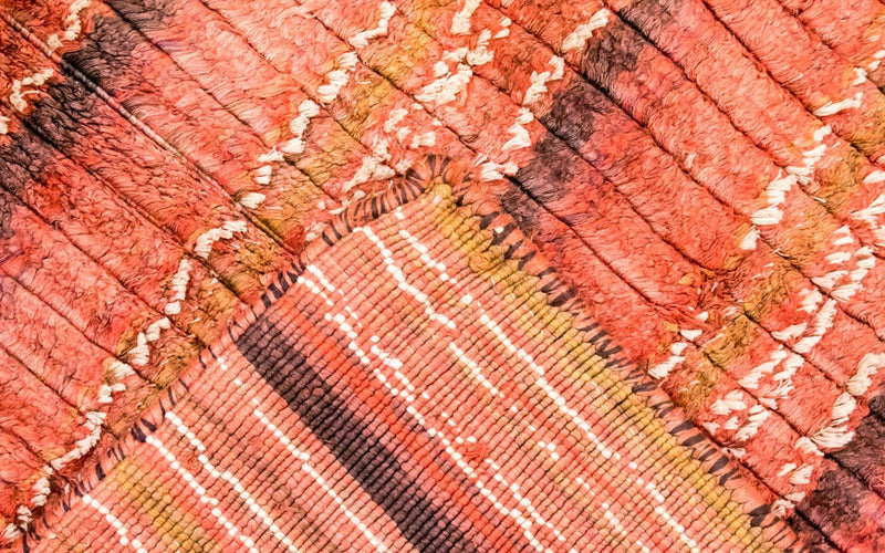 Viscose Rug - 213 x 213 cm - multicolored