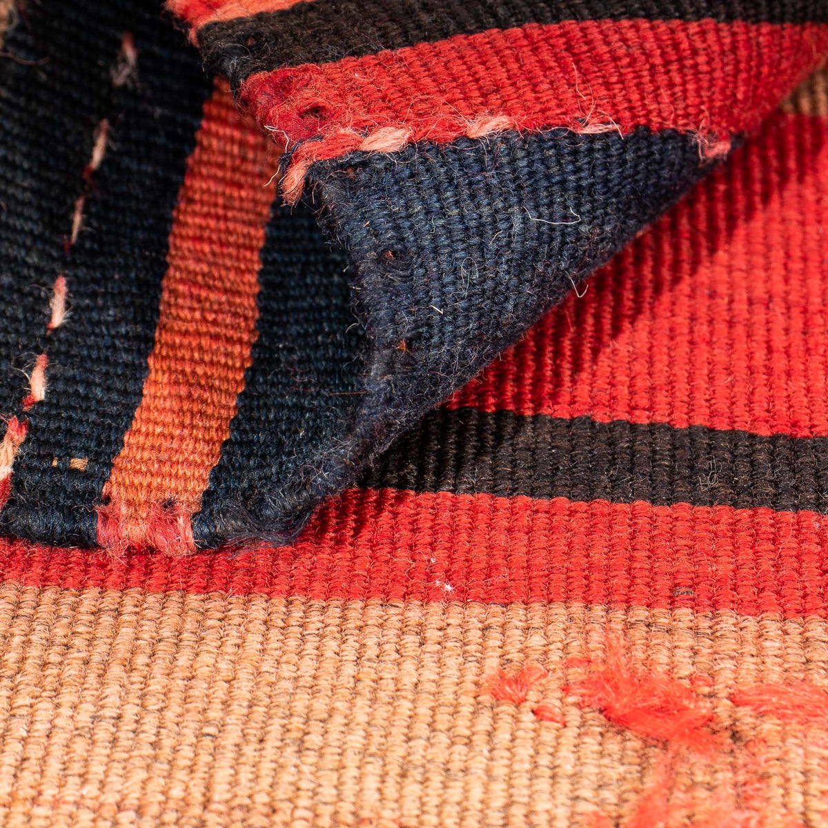 Kelim Rug - Old - 100 x 90 cm - multicolored