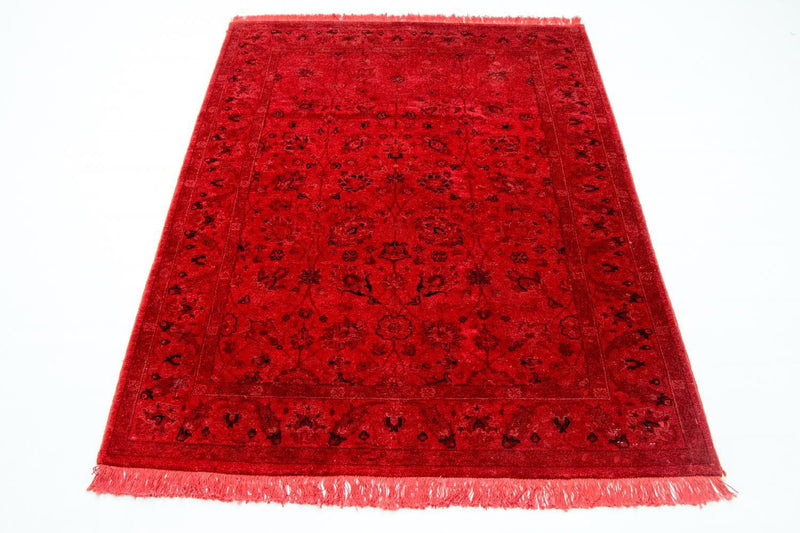 Vintage Rug - 180 x 124 cm - red