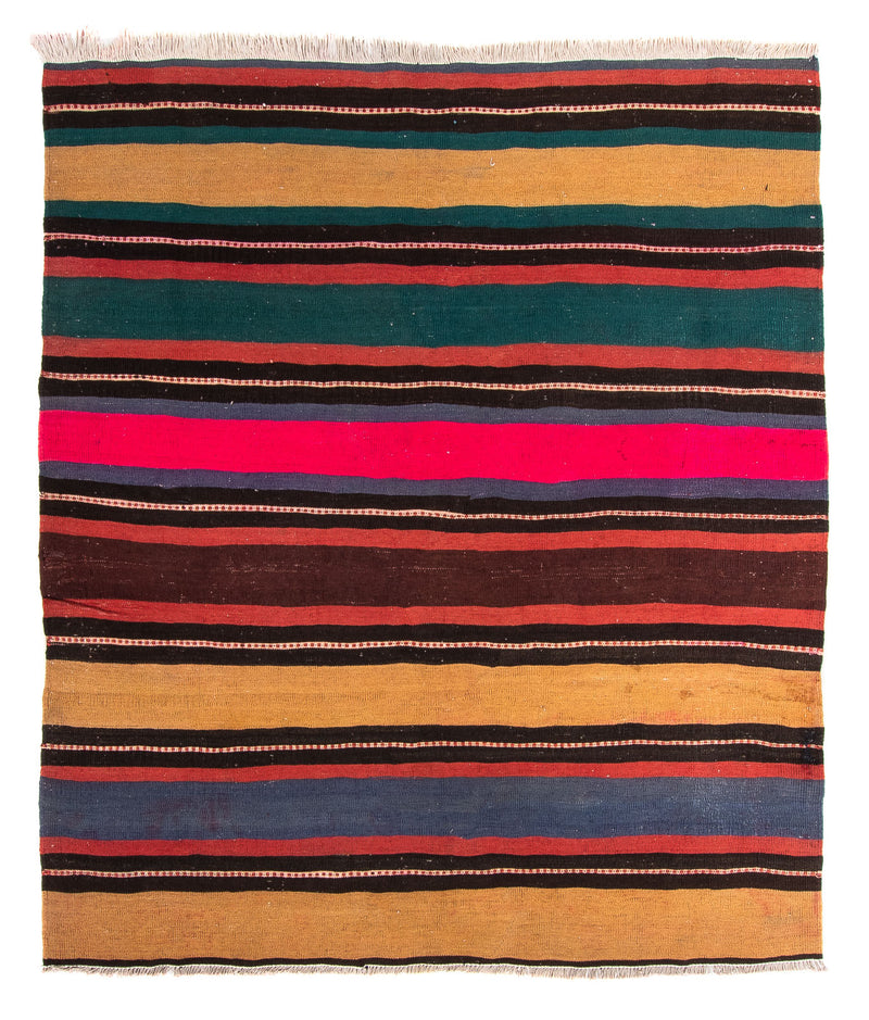 Kelim Rug - Old - 190 x 175 cm - multicolored