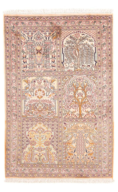 Kashmir Silk Rug 79x119cm - Oriental Rug