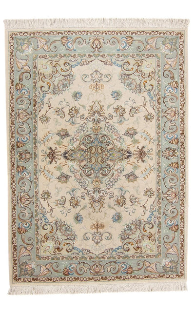 Tabriz - 50 Raj Rug 100x150cm - Persian Rugs