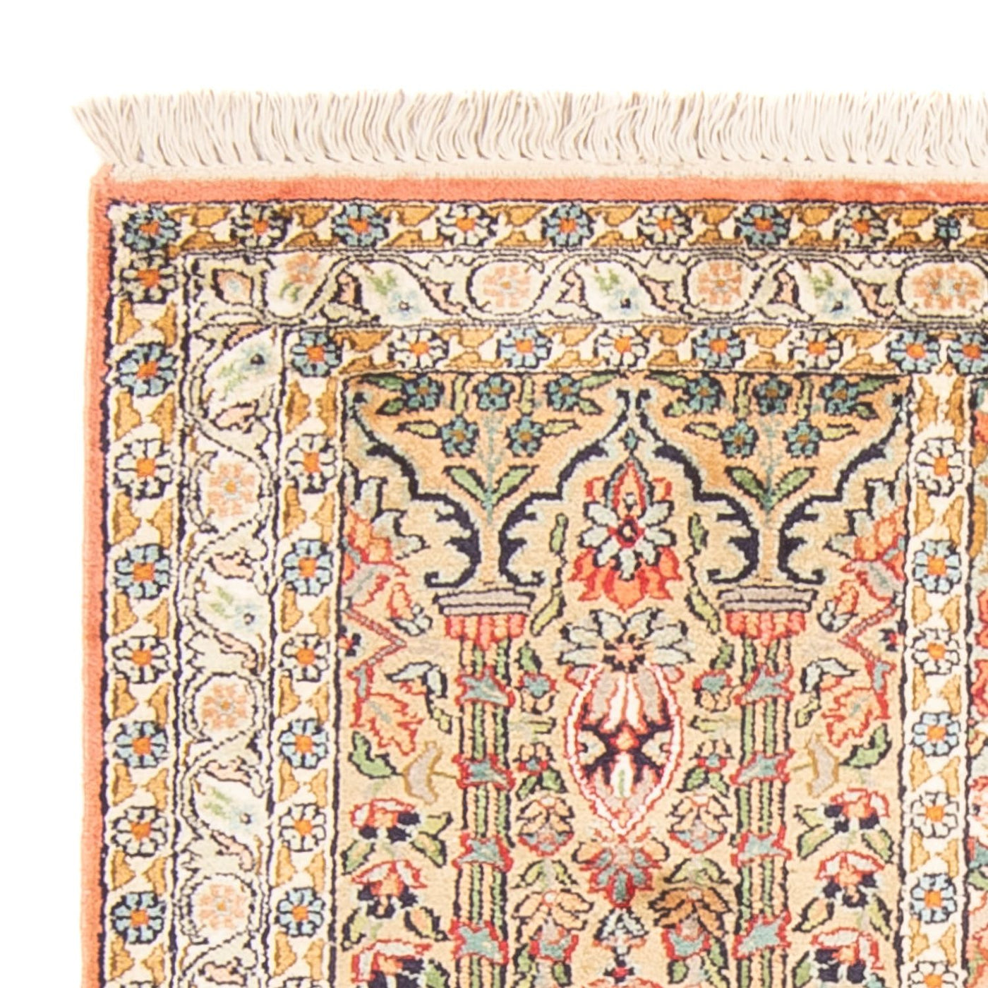 Kashmir Silk Rug 155x80cm - Oriental Rug
