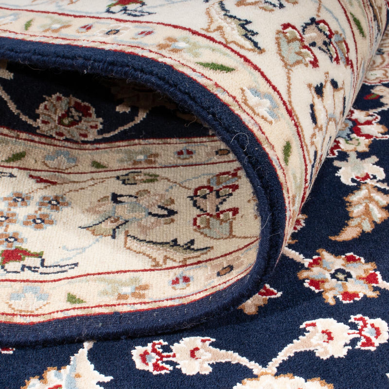 Oriental Rug - Nain - Indus - 196 x 134 cm - dark blue