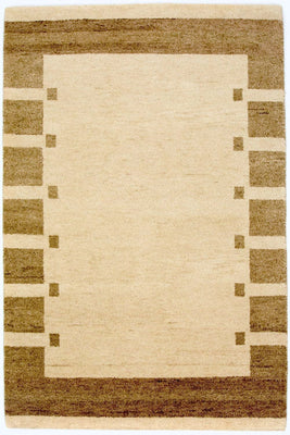 Gabbeh Rug - Indus - 185 x 122 cm - beige