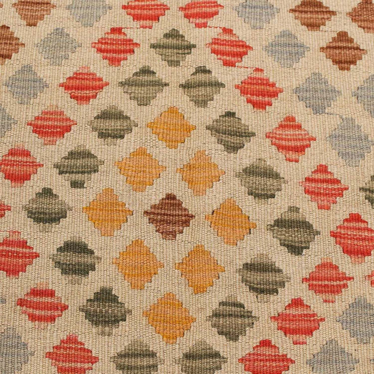 Runner Kelim Rug - Splash - 198 x 97 cm - multicolored