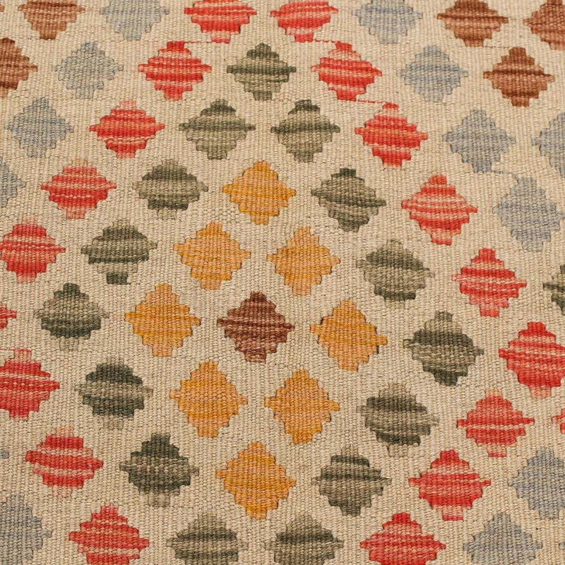 Runner Kelim Rug - Splash - 198 x 97 cm - multicolored