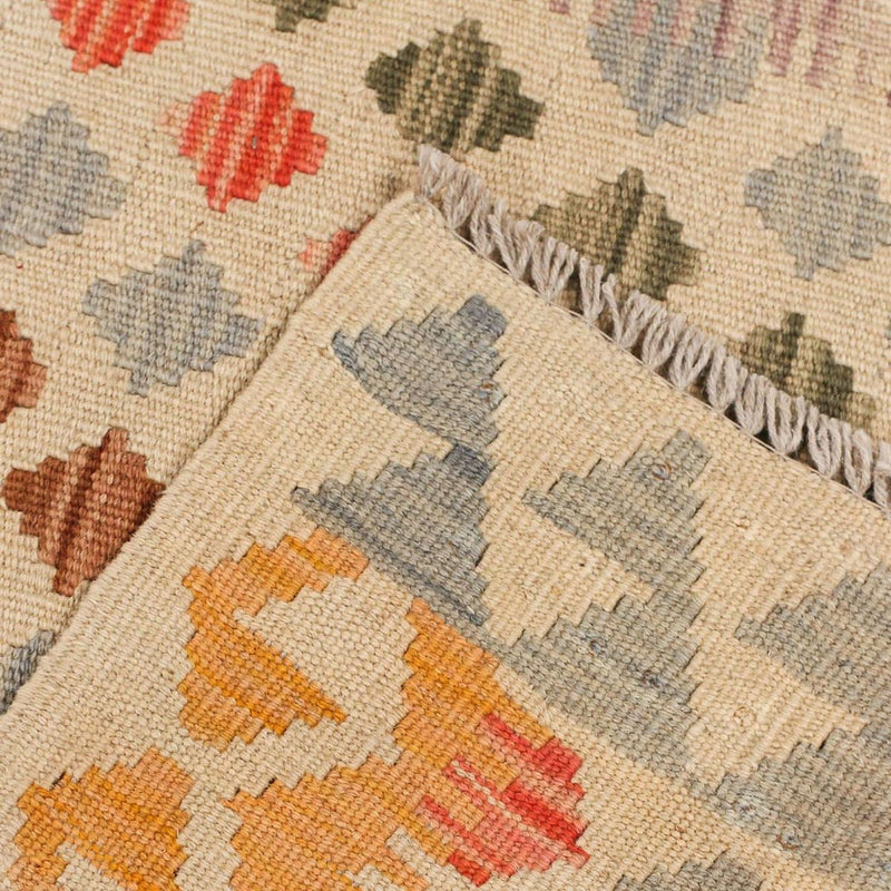 Runner Kelim Rug - Splash - 198 x 97 cm - multicolored