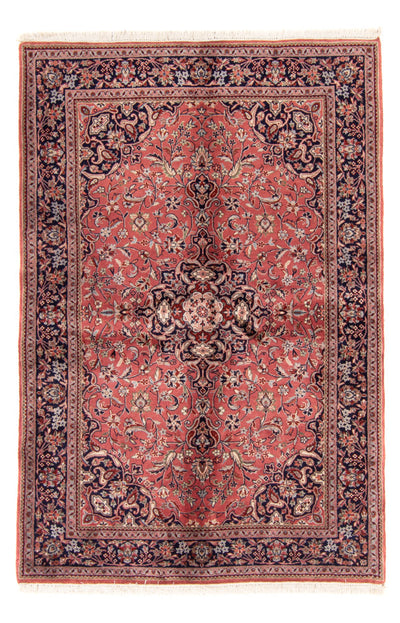 Indo Sarouk Rug 125x188cm - Oriental Rug - salmon
