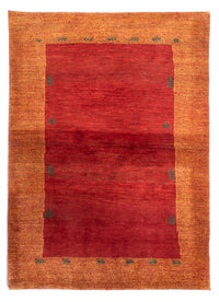 Gabbeh Rug - Loribaft Perser - 198 x 145 cm - red
