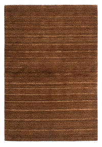 Wool Rug - 194 x 135 cm - brown