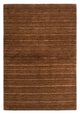 Wollteppich - 194 x 135 cm - braun