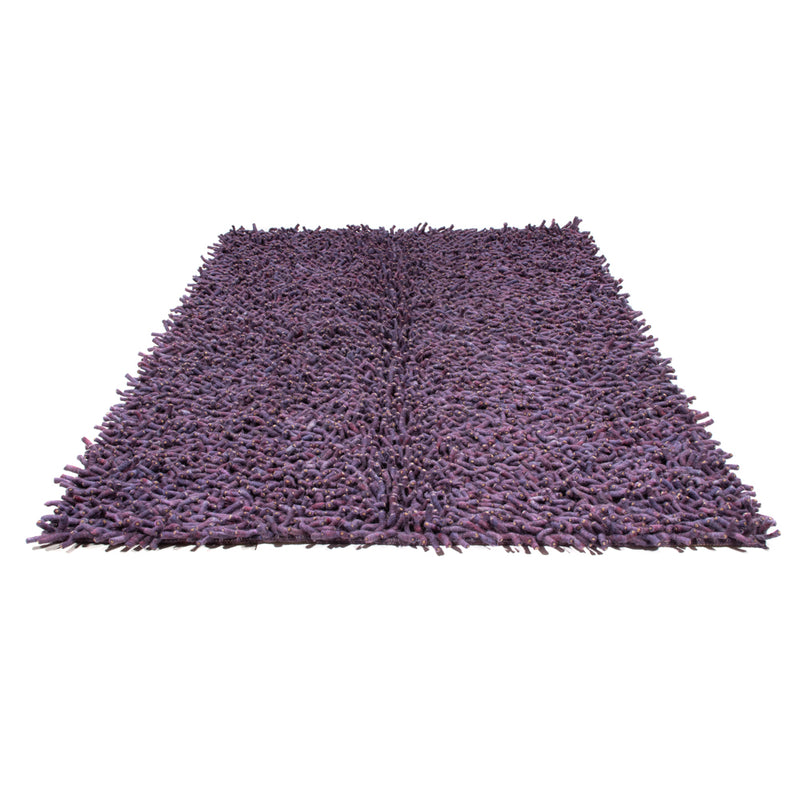 High-Pile Rug - 240 x 170 cm - purple