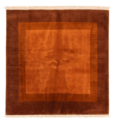 Nepal Rug - Royal square  - 205 x 203 cm - brown