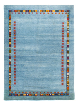 Gabbeh Rug - Loribaft Perser - 174 x 126 cm - light blue