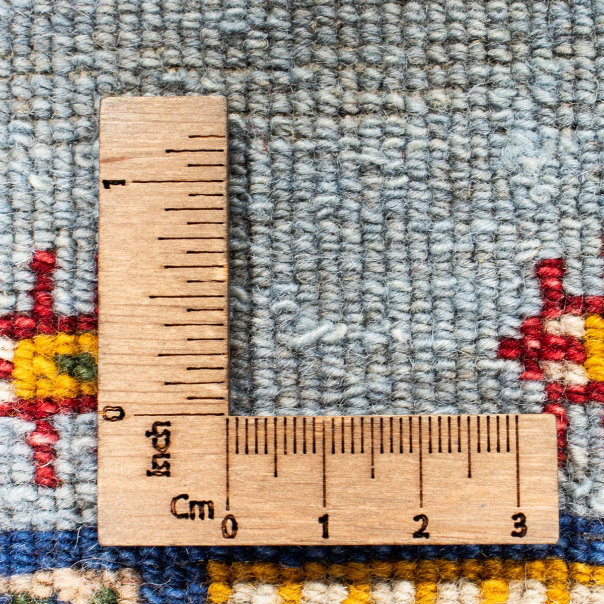 Gabbeh Rug - Loribaft Perser - 174 x 126 cm - light blue