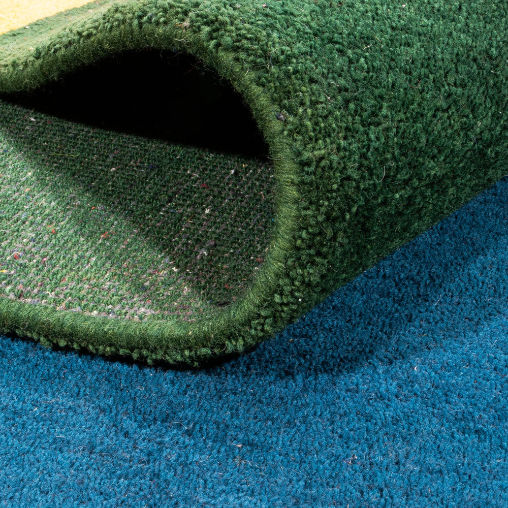 Gabbeh Rug - Indus - 393 x 297 cm - blue