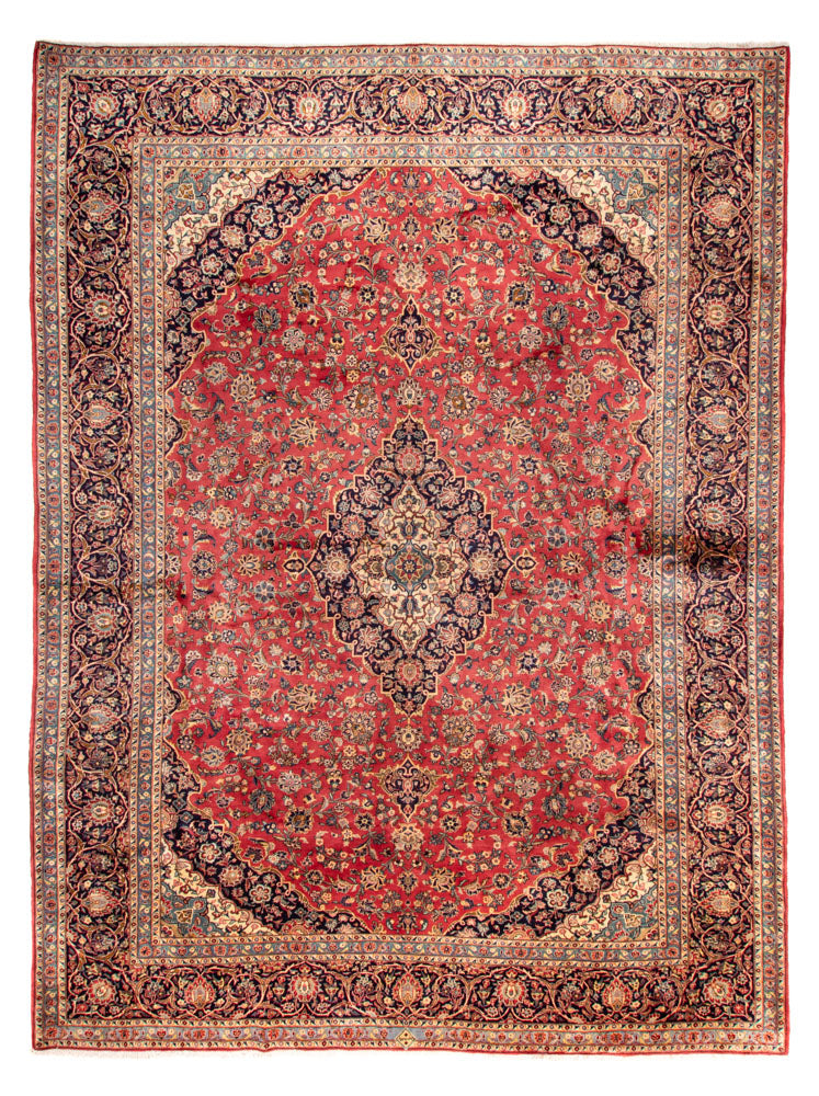 Perser Rug - Keshan - Royal - 407 x 301 cm - red