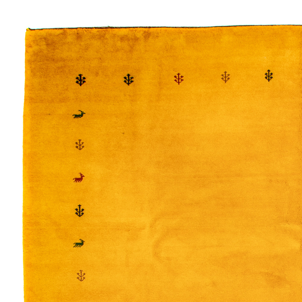 Gabbeh Teppich Indus 388x299cm - Wollteppich