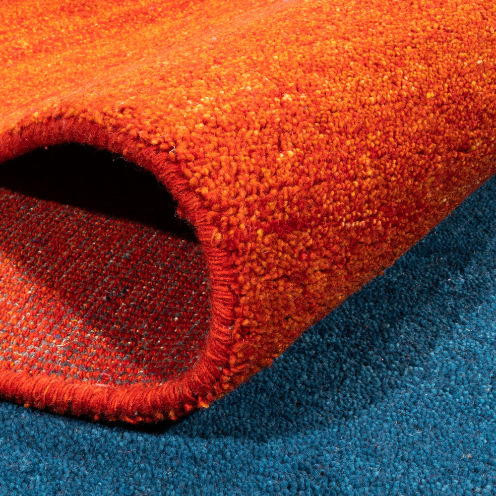 Gabbeh Rug - Indus - 387 x 297 cm - blue