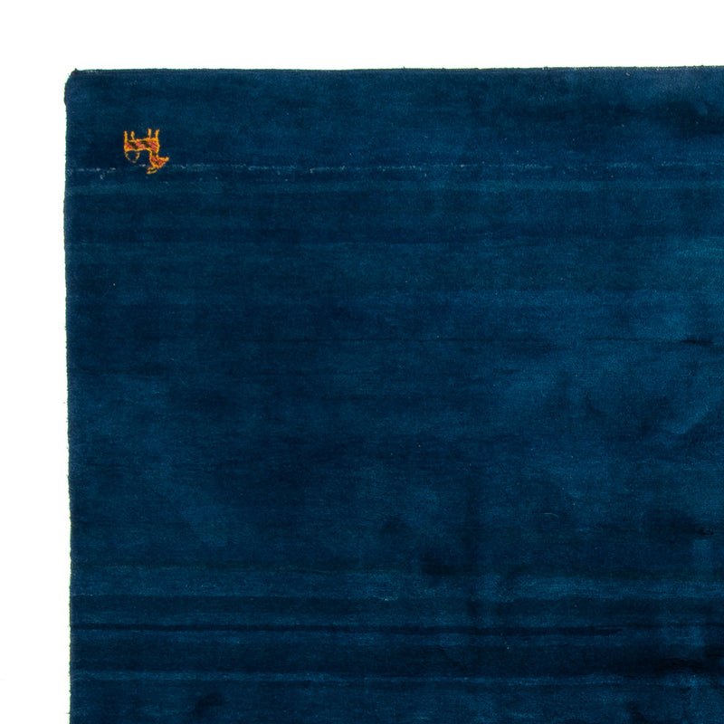 Gabbeh Rug - Indus square  - 261 x 246 cm - dark blue