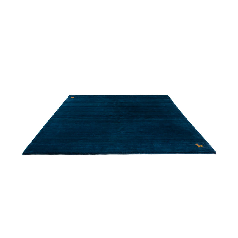 Gabbeh Rug - Indus square  - 261 x 246 cm - dark blue
