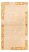 Nepal Rug 90x160cm - Wool Rug - Rectangle / Beige / 90 x 160 cm Rectangle