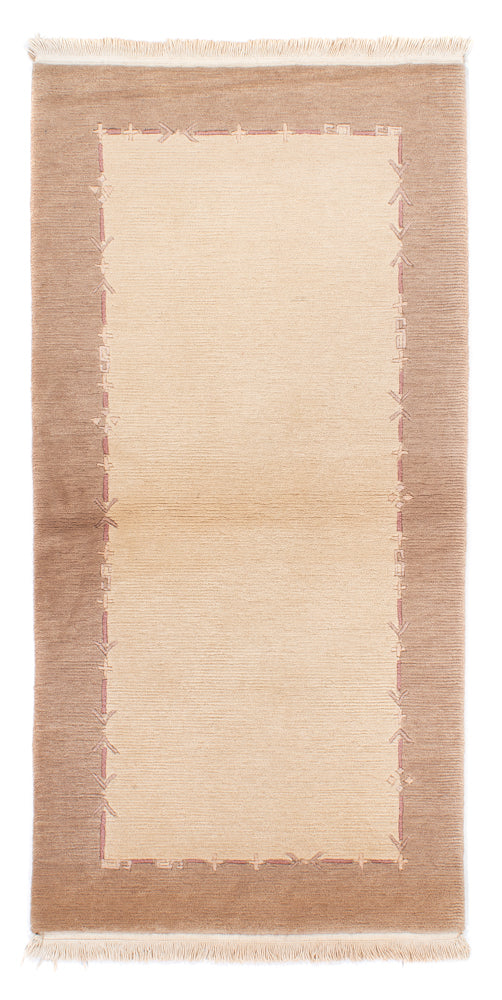 Runner Nepal Rug - 175 x 89 cm - beige