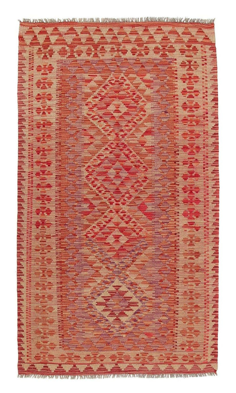 Runner Kelim Rug - Splash - 185 x 101 cm - multicolored