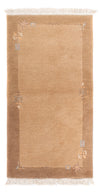 Nepal Rug 73x141cm - Wool Rug - Rectangle / Light Brown / 73 x 141 cm Rectangle