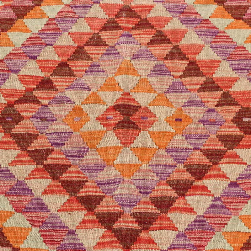 Runner Kelim Rug - Splash - 192 x 110 cm - multicolored