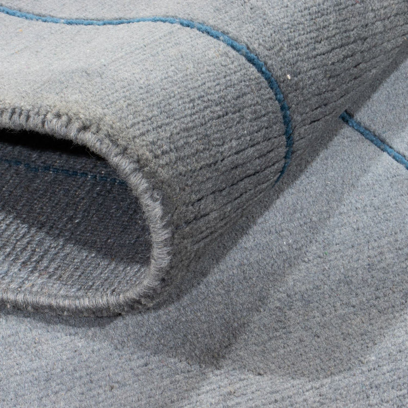 Runner Nepal Rug - 330 x 71 cm - blue