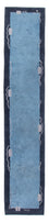 Runner Nepal Rug - 337 x 73 cm - blue