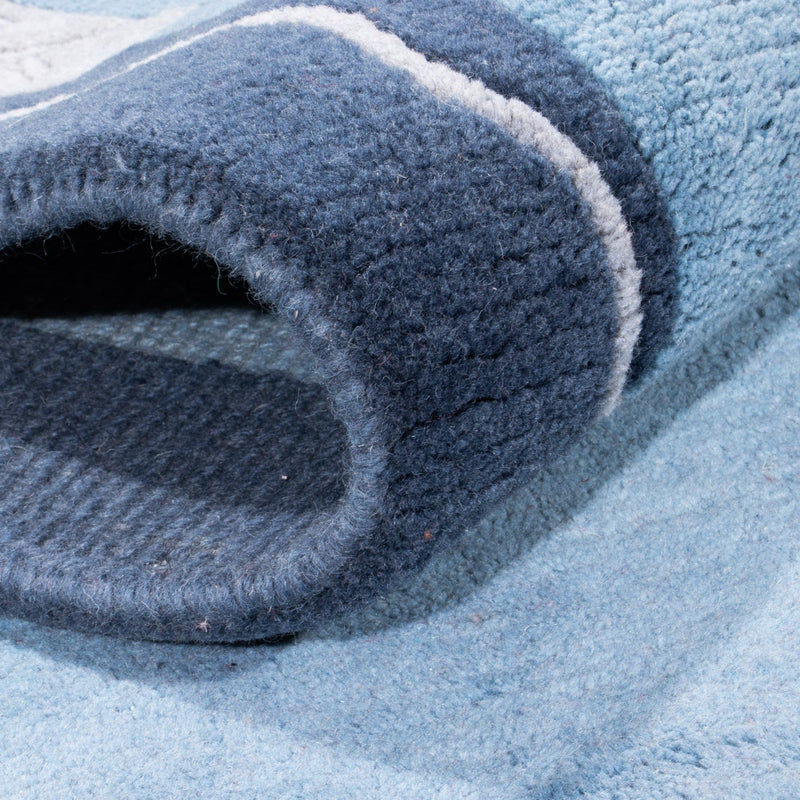 Runner Nepal Rug - 337 x 73 cm - blue