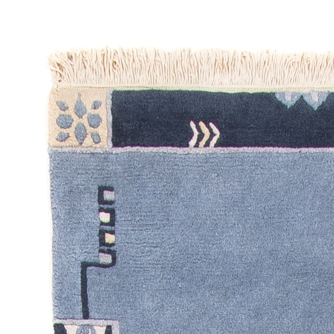 Runner Nepal Rug - 332 x 70 cm - blue
