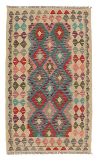 Runner Kelim Rug - Splash - 198 x 110 cm - multicolored