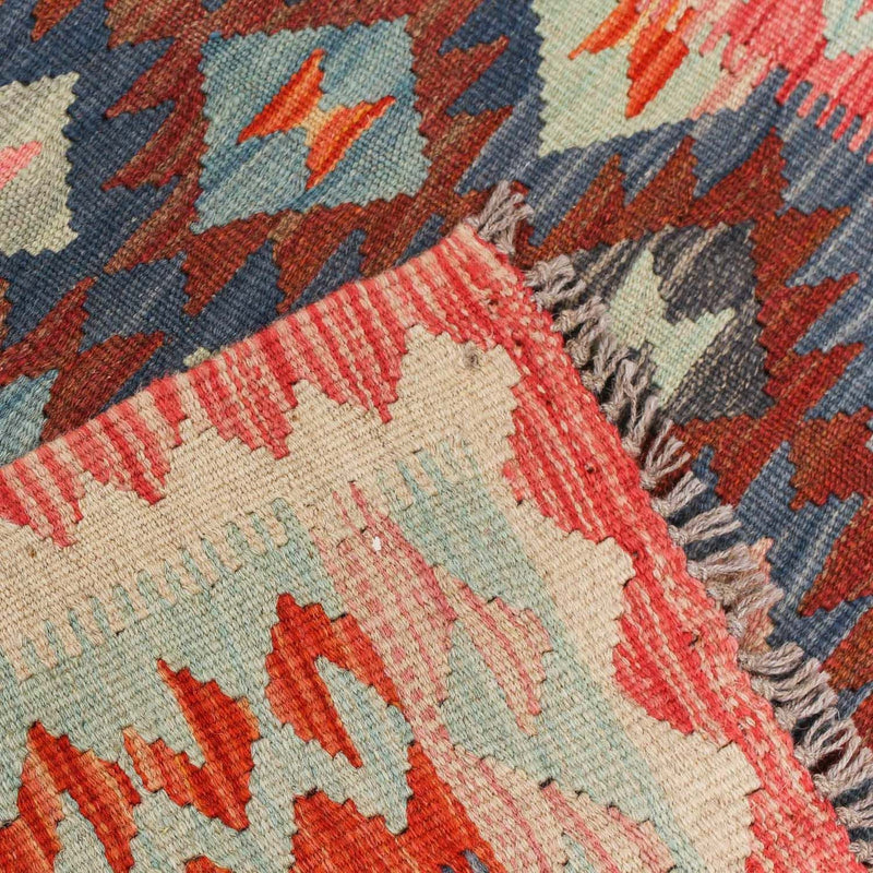 Kelim Rug - Splash - 185 x 126 cm - multicolored