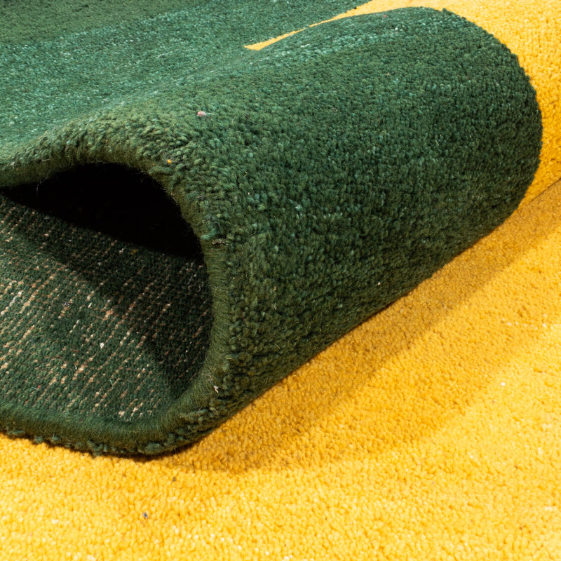 Gabbeh Rug - Indus - 346 x 253 cm - yellow