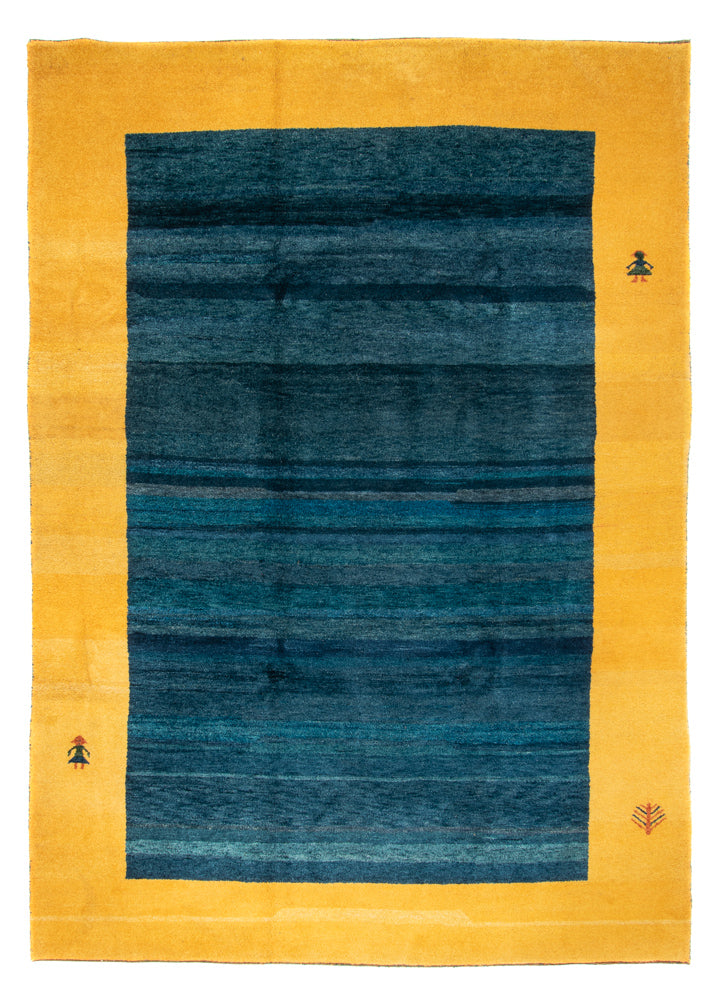 Gabbeh Rug - Indus - 349 x 246 cm - blue